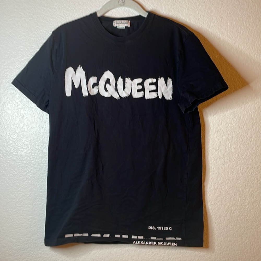 Alexander McQueen Black Graphic Tee - Picture 3 of 10